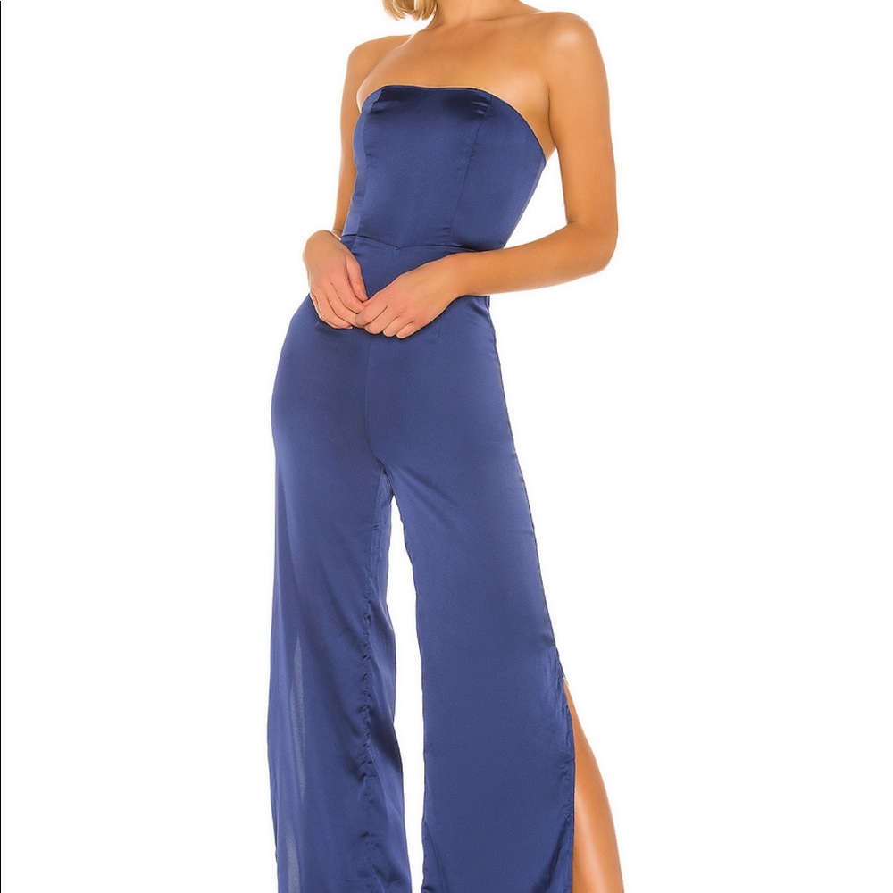 Revolve Navy Jumpsuit